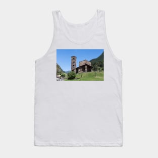 Romanesque Church in Andorra Tank Top